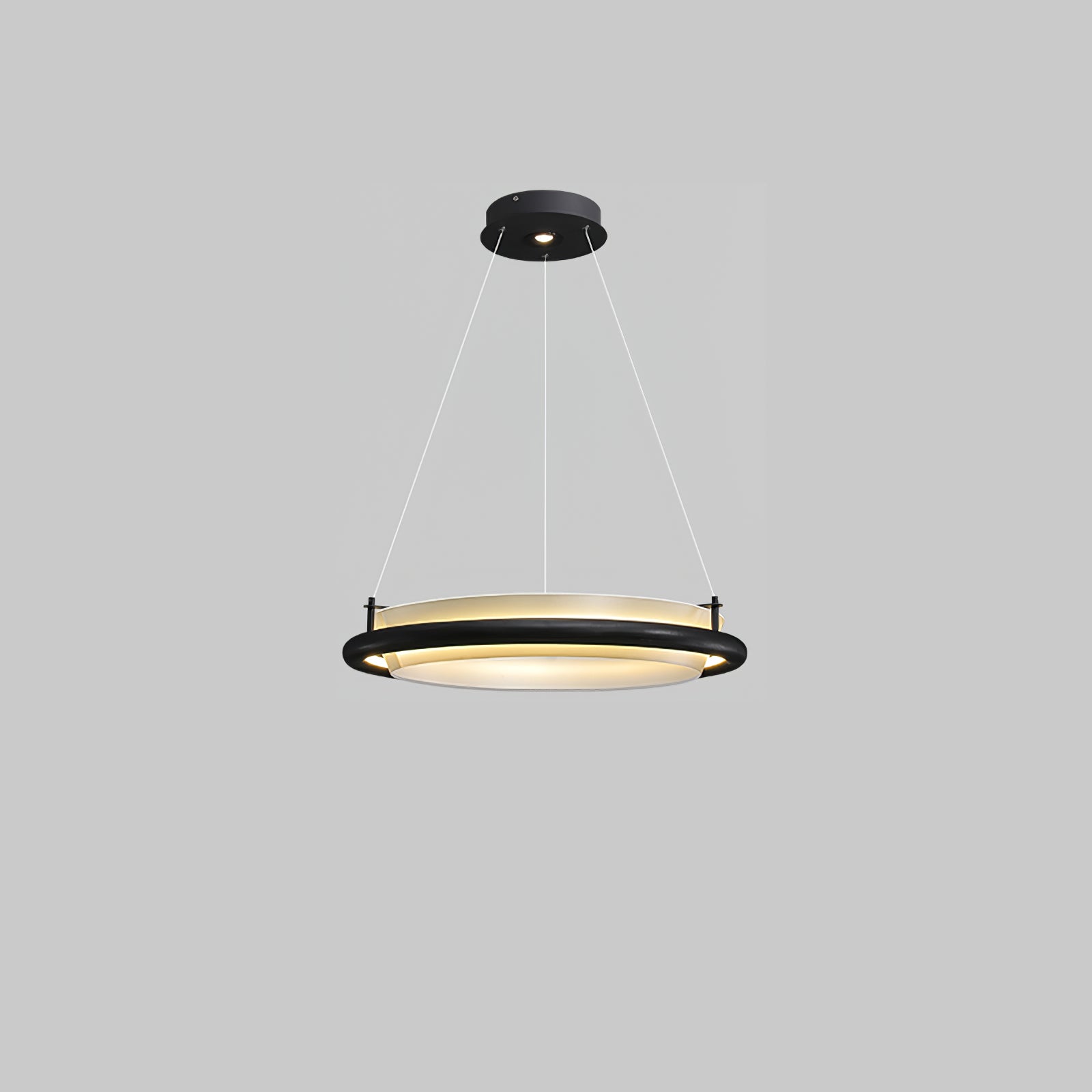 Olvelila Circular Metal Pendant Light - Lamp Outdoor
