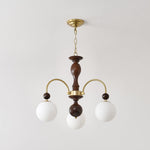 Archway Walnut Color Chandelier - Lamp Outdoor