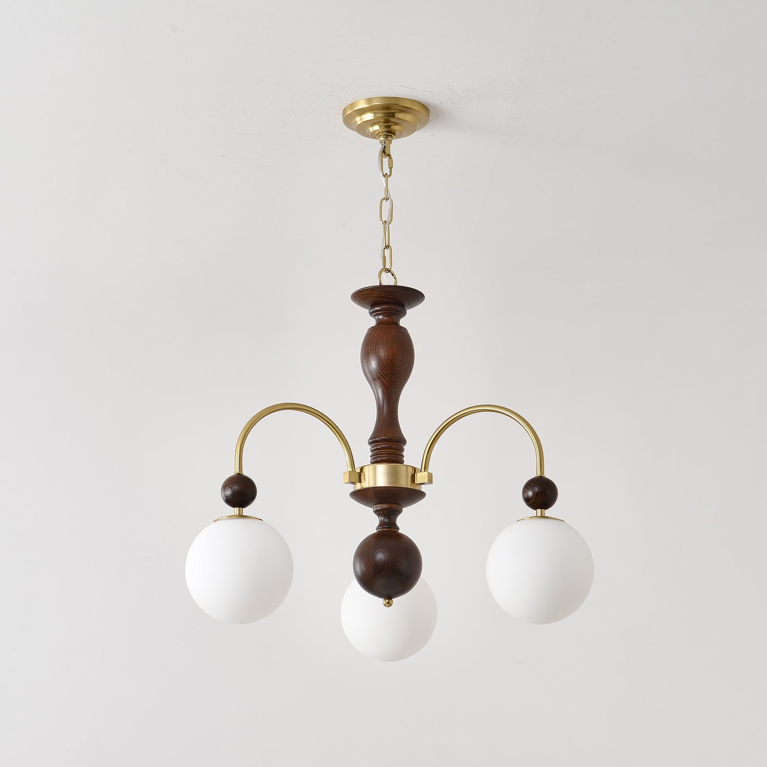 Archway Walnut Color Chandelier - Lamp Outdoor