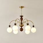 Archway Walnut Color Chandelier - Lamp Outdoor