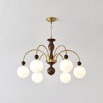 Archway Walnut Color Chandelier - Lamp Outdoor