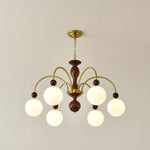 Archway Walnut Color Chandelier - Lamp Outdoor