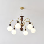 Archway Walnut Color Chandelier - Lamp Outdoor