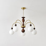 Archway Walnut Color Chandelier - Lamp Outdoor