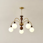 Archway Walnut Color Chandelier - Lamp Outdoor