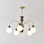 Archway Walnut Color Chandelier - Lamp Outdoor