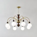 Archway Walnut Color Chandelier - Lamp Outdoor