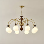 Archway Walnut Color Chandelier - Lamp Outdoor