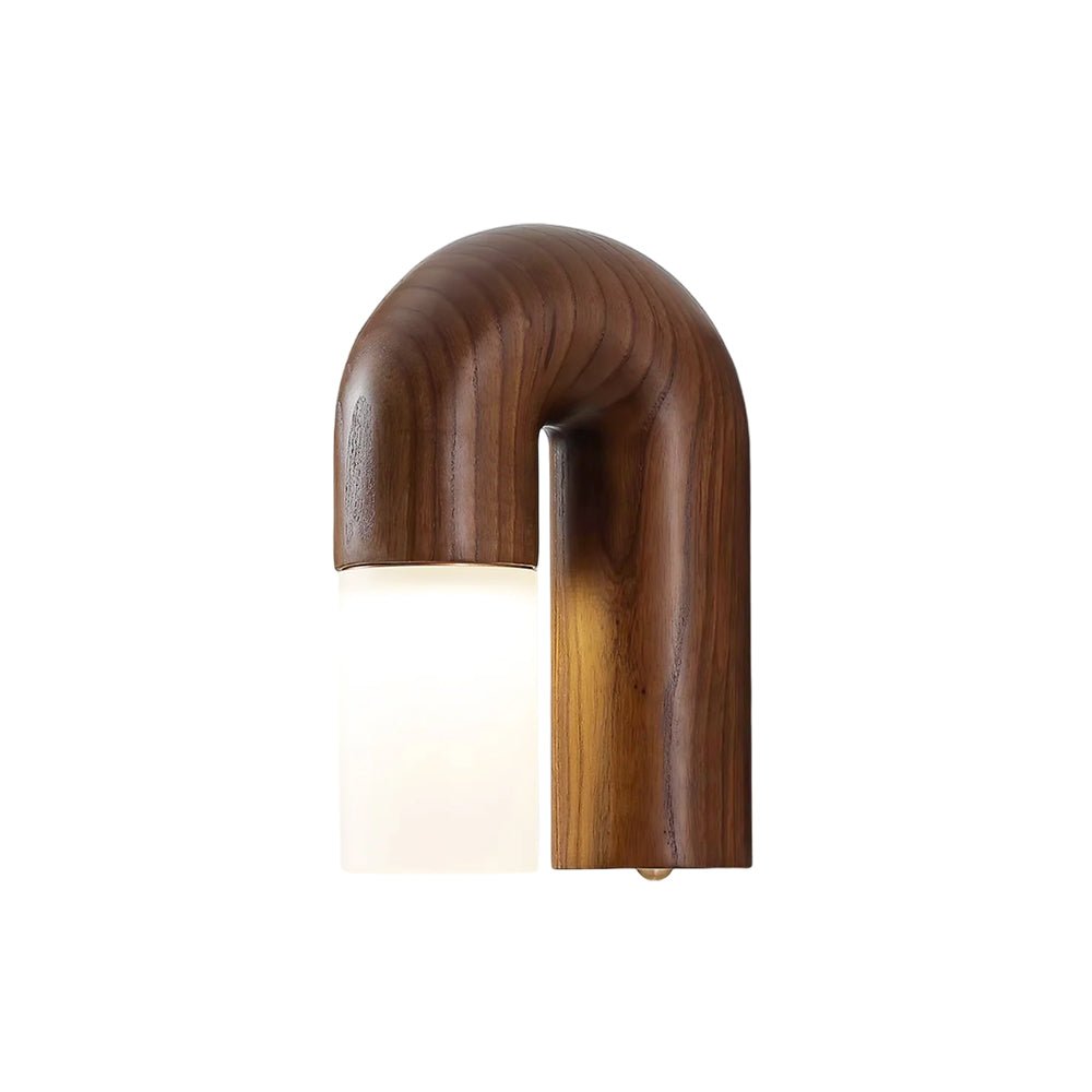 Arcus Wood Wall Lamp - Lamp Outdoor
