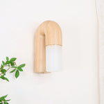 Arcus Wood Wall Lamp - Lamp Outdoor