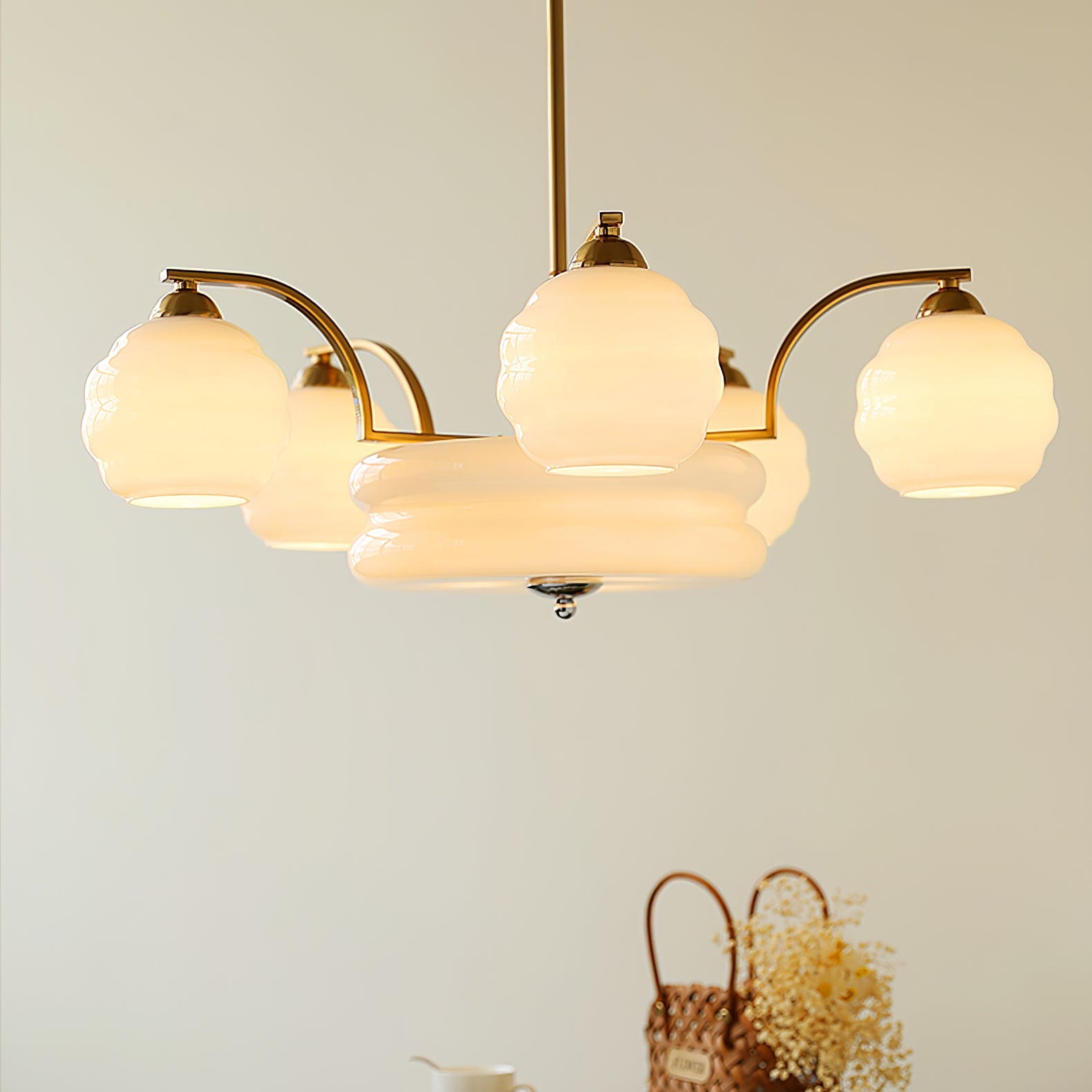 Art Deco Vintage Chandelier - Lamp Outdoor