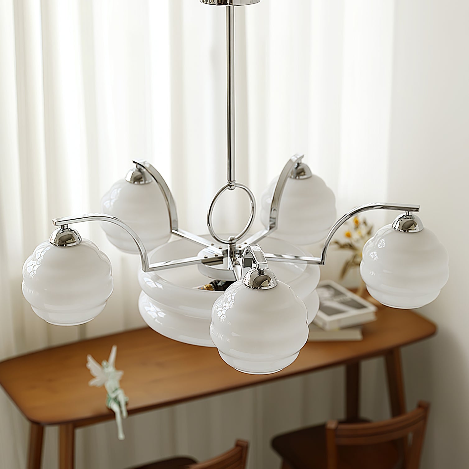 Art Deco Vintage Chandelier - Lamp Outdoor