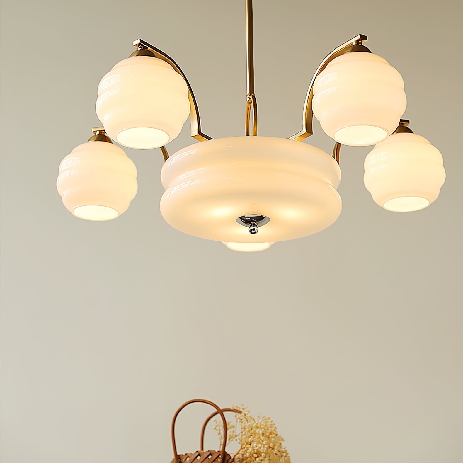 Art Deco Vintage Chandelier - Lamp Outdoor