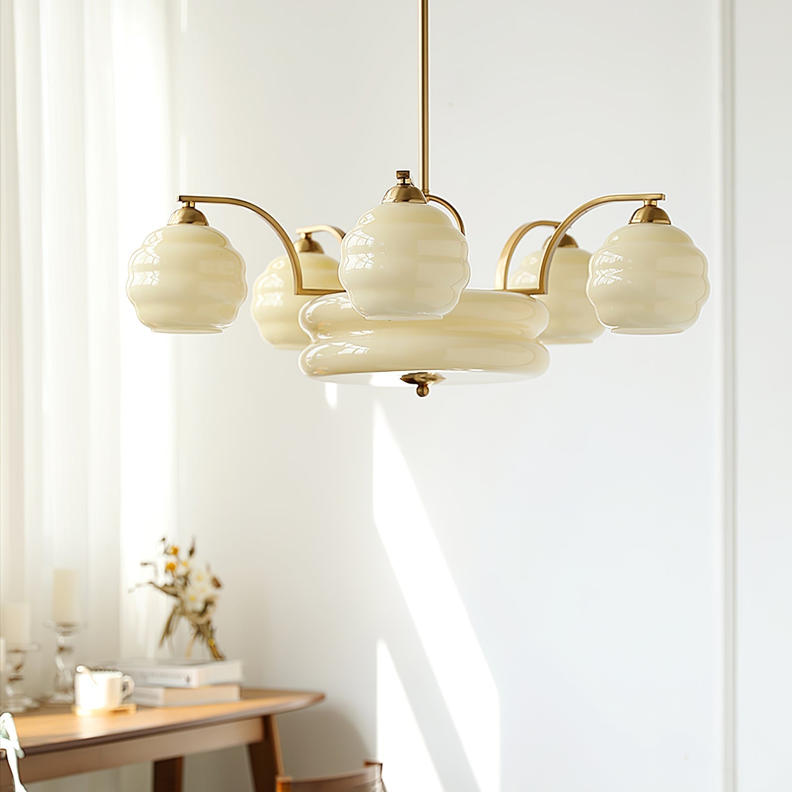 Art Deco Vintage Chandelier - Lamp Outdoor
