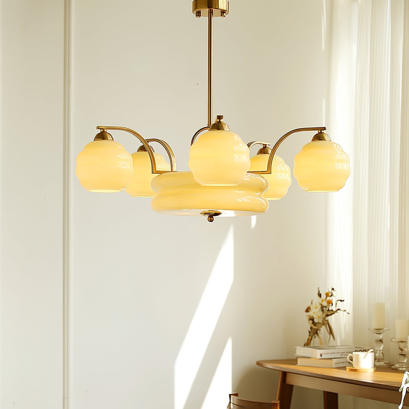 Art Deco Vintage Chandelier - Lamp Outdoor