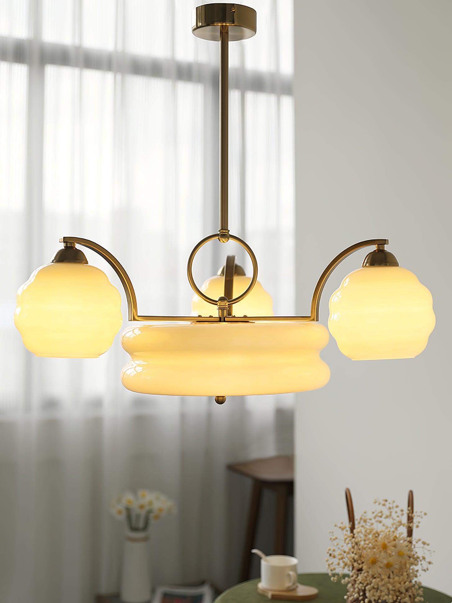 Art Deco Vintage Chandelier - Lamp Outdoor