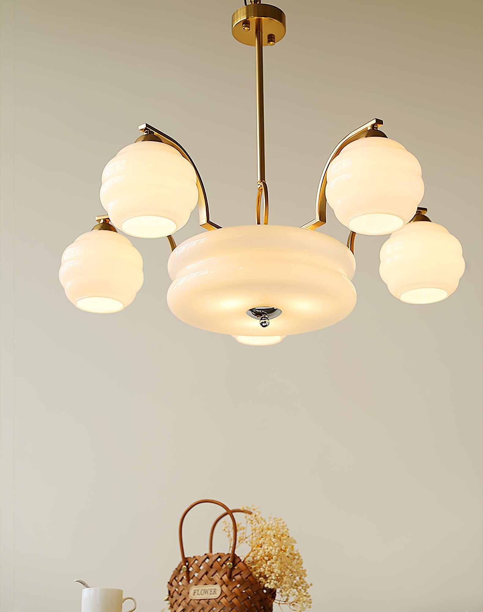 Art Deco Vintage Chandelier - Lamp Outdoor