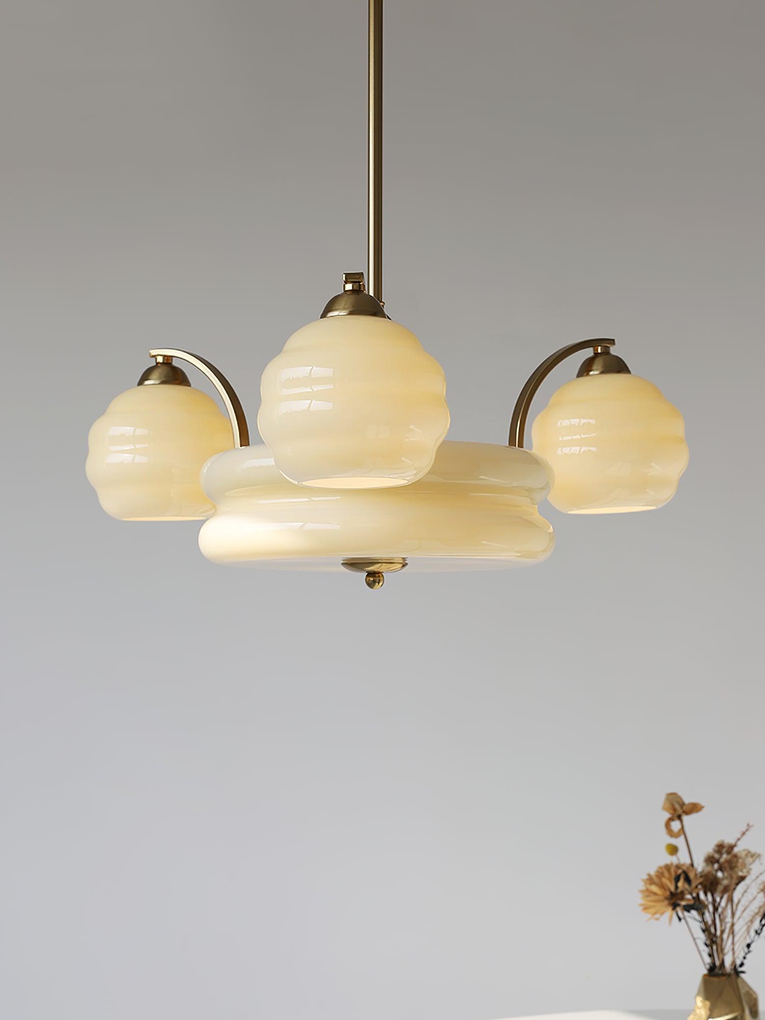 Art Deco Vintage Chandelier - Lamp Outdoor