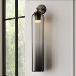 June Glass Indoor Wall Lamp Cylindrical - Lamp Outdoor
