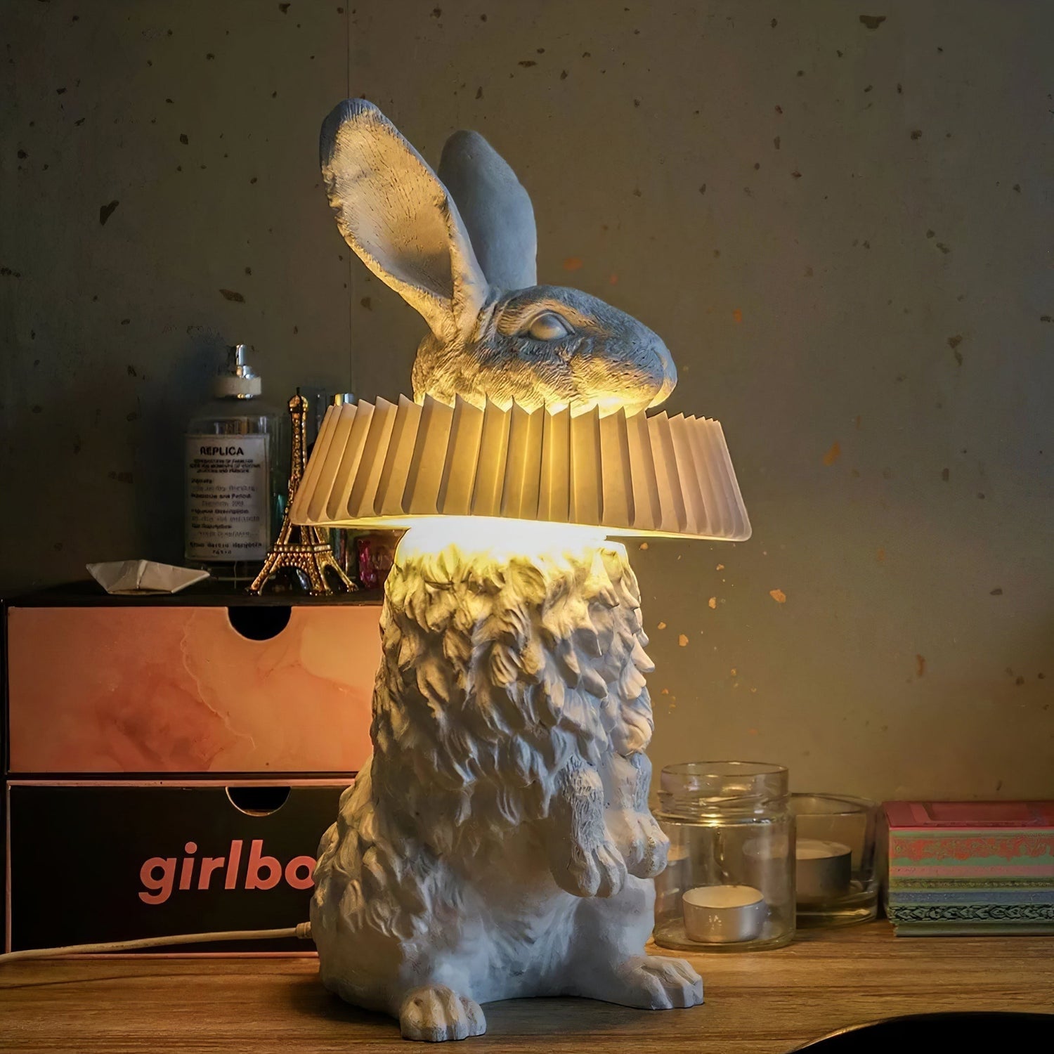 Art Artistic PE Table Lamp
