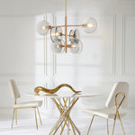 Aurora Chandelier Smoke Glass Round Layered - Lamp Outdoor