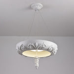 Rococo Plaster Pendant Chandelier - Lamp Outdoor