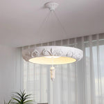 Rococo Plaster Pendant Chandelier - Lamp Outdoor
