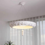 Rococo Plaster Pendant Chandelier - Lamp Outdoor