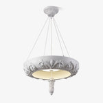 Rococo Plaster Pendant Chandelier - Lamp Outdoor