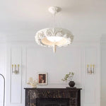 Rococo Plaster Pendant Chandelier - Lamp Outdoor