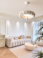 Rococo Plaster Pendant Chandelier - Lamp Outdoor