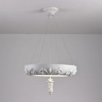 Rococo Plaster Pendant Chandelier - Lamp Outdoor