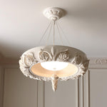 Rococo Plaster Pendant Chandelier - Lamp Outdoor