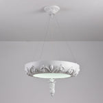 Rococo Plaster Pendant Chandelier - Lamp Outdoor