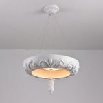 Rococo Plaster Pendant Chandelier - Lamp Outdoor