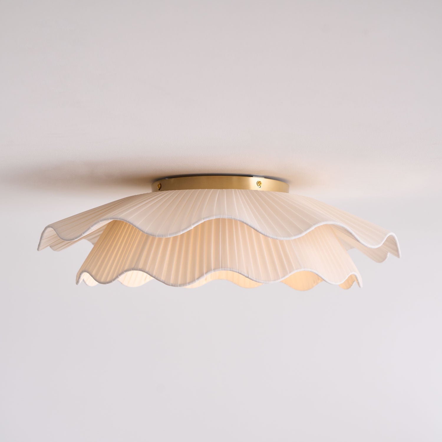 Arwen Fabric Wave Ceiling Lamp - Lamp Outdoor