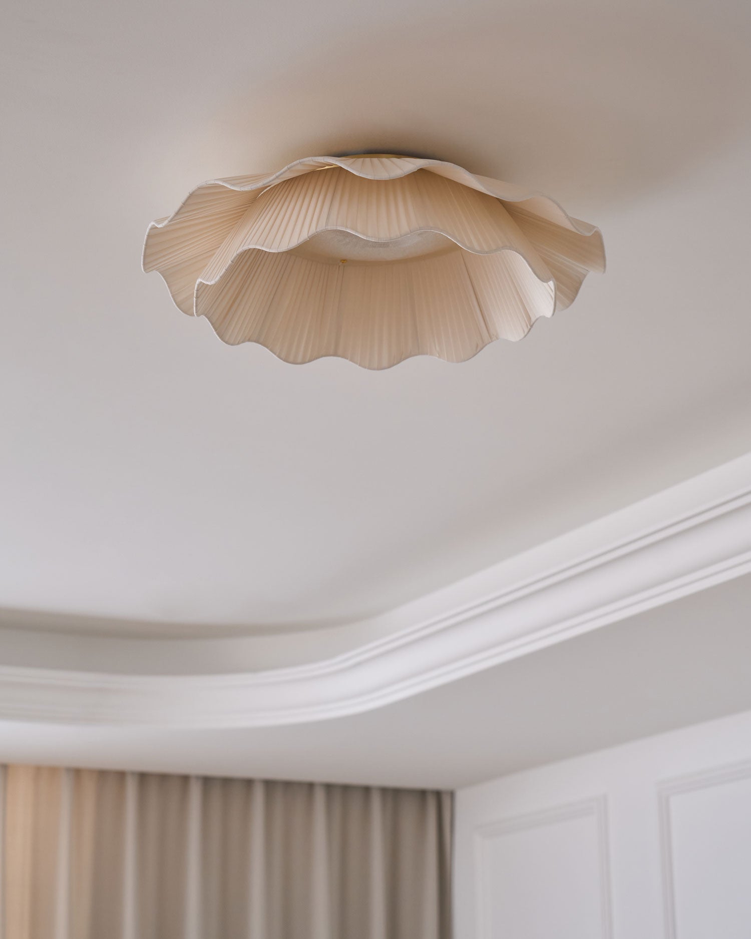 Arwen Fabric Wave Ceiling Lamp - Lamp Outdoor