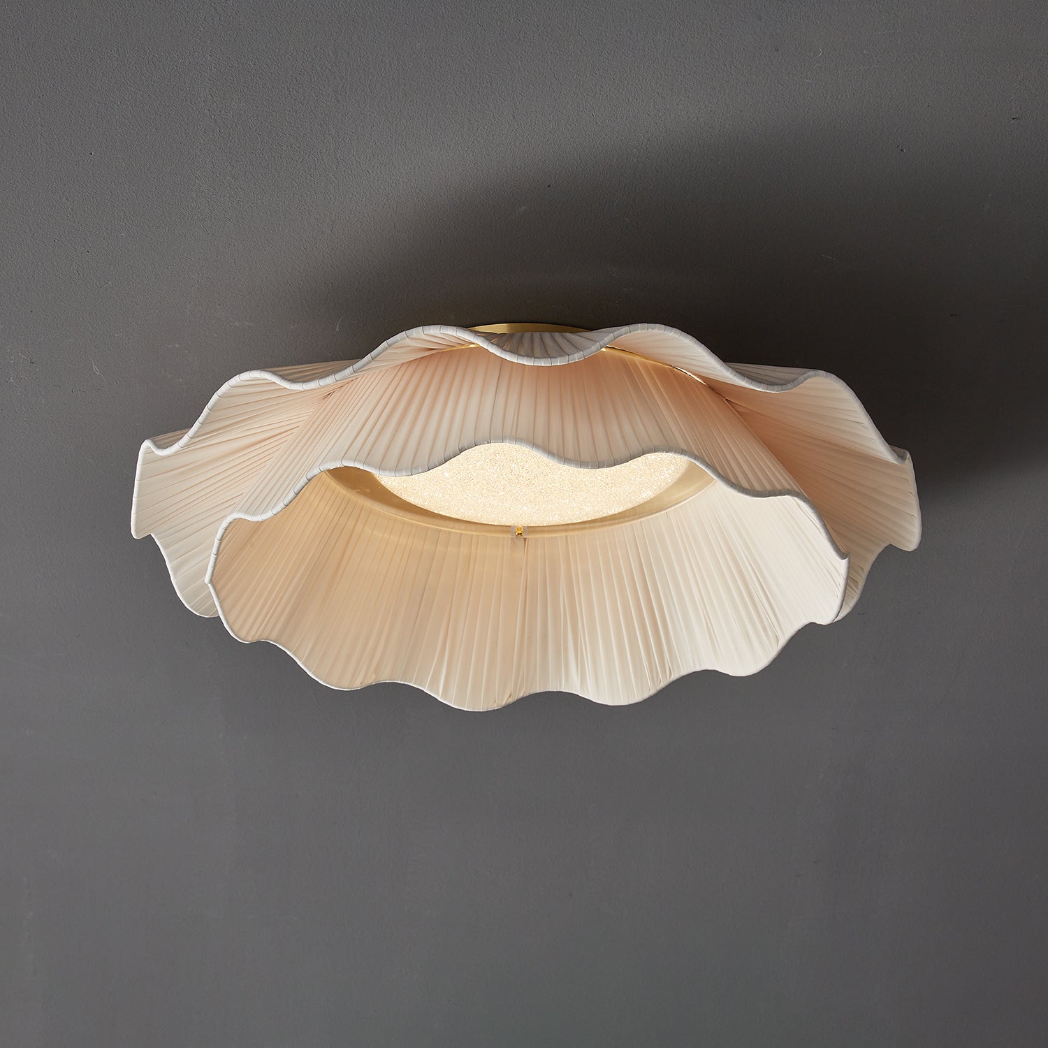 Arwen Fabric Wave Ceiling Lamp - Lamp Outdoor