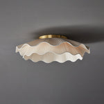 Arwen Fabric Wave Ceiling Lamp - Lamp Outdoor