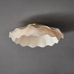 Arwen Fabric Wave Ceiling Lamp - Lamp Outdoor