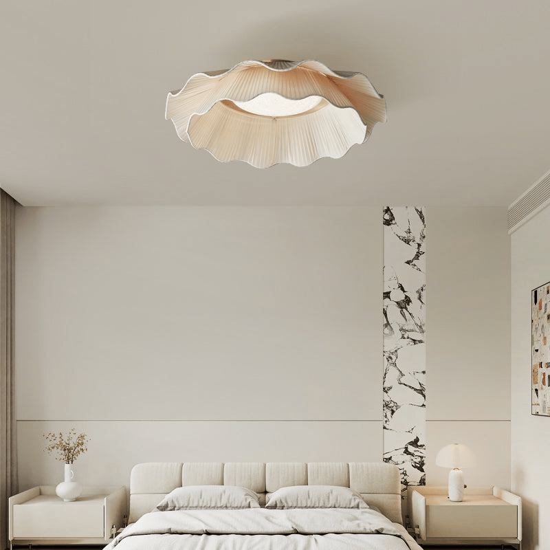 Arwen Fabric Wave Ceiling Lamp - Lamp Outdoor