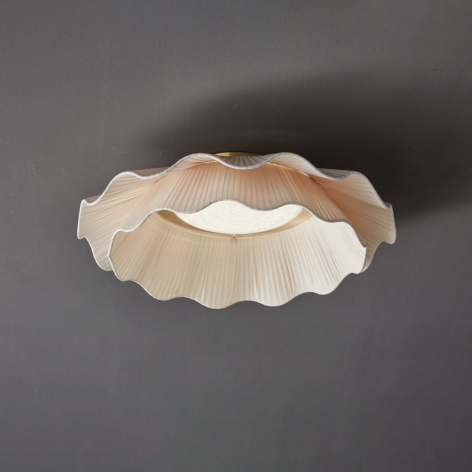 Arwen Fabric Wave Ceiling Lamp - Lamp Outdoor