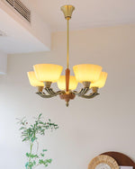 Lustra Chandelier Flared Shade Vintage - Lamp Outdoor