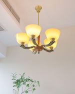 Lustra Chandelier Flared Shade Vintage - Lamp Outdoor