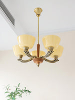 Lustra Chandelier Flared Shade Vintage - Lamp Outdoor