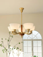 Lustra Chandelier Flared Shade Vintage - Lamp Outdoor