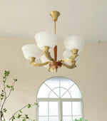 Lustra Chandelier Flared Shade Vintage - Lamp Outdoor