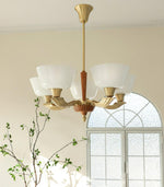 Lustra Chandelier Flared Shade Vintage - Lamp Outdoor