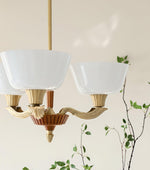 Lustra Chandelier Flared Shade Vintage - Lamp Outdoor