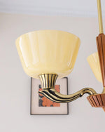 Lustra Chandelier Flared Shade Vintage - Lamp Outdoor